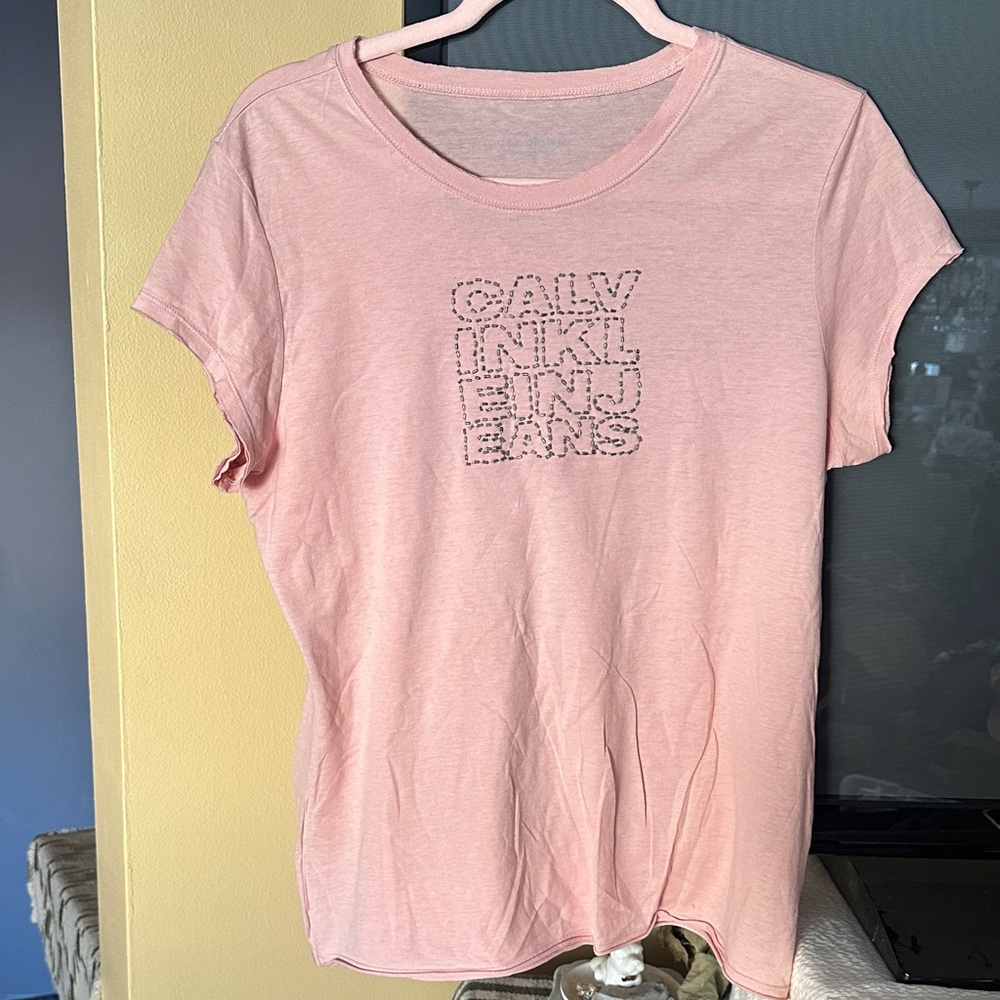 Calvin Klein Light Pink Short Sleeve Tee